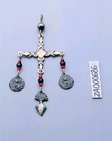 藏品(銀製十字垂飾)的圖片